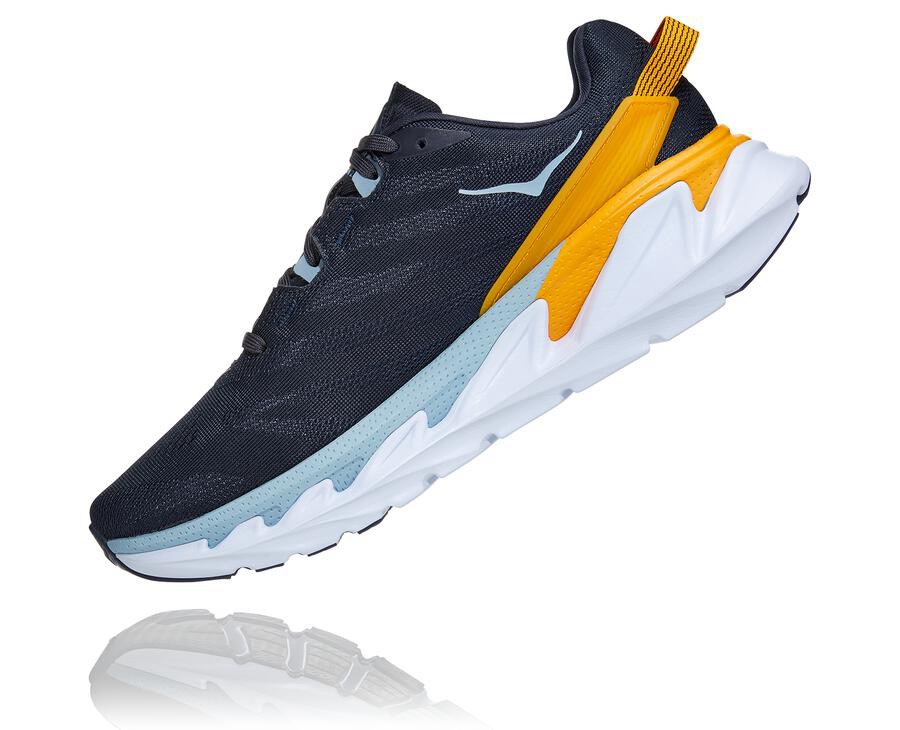 Hoka One One Koşu Ayakkabısı Erkek Lacivert/Beyaz - Elevon 2 - LC4703526